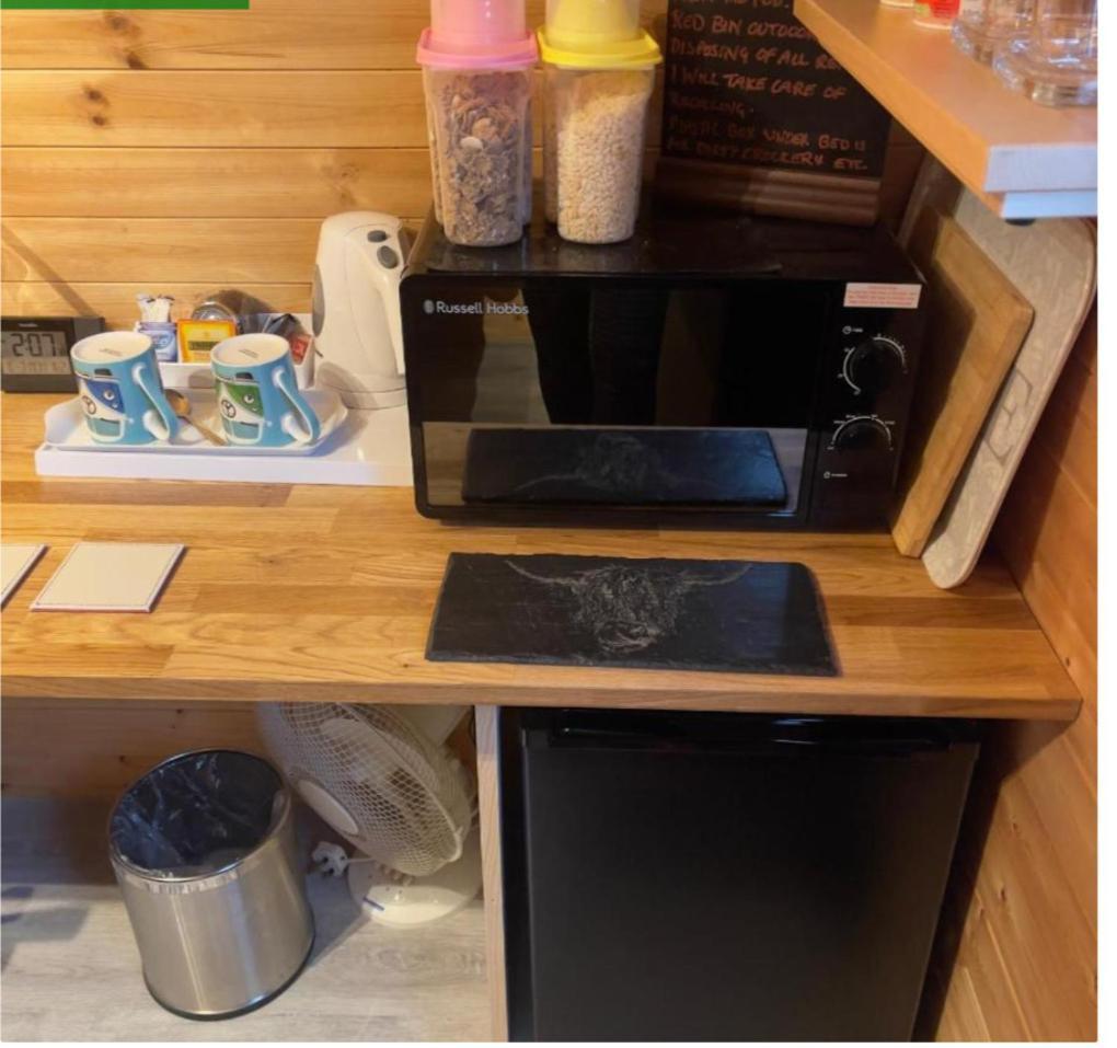 Heatherbrae Cosy Wooden Pod カイル・オブ・ロカルシュ エクステリア 写真